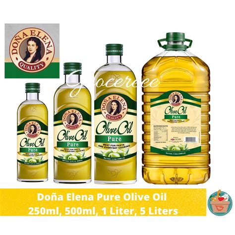 Doña Elena Pure Olive Oil Available In 4 Sizes Shopee Philippines