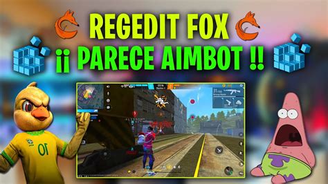 NUEVO REGEDIT FOX PARA DAR TODO ROJO EN FREE FIRE PARECE AIMBOT