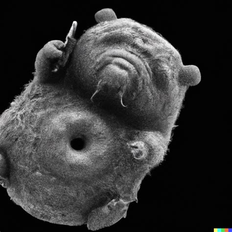 Tardigrade Under Microscope