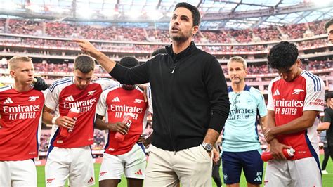 Arteta opens up on how his players are feeling ahead of season opener ...