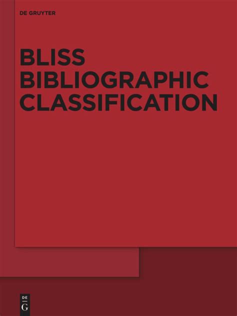 Bliss Bibliographic Classification