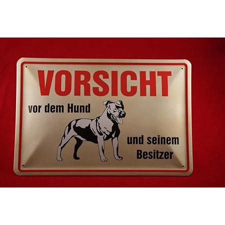 Fashionalarm Holzschild Achtung böser Hund ganze Familie böse