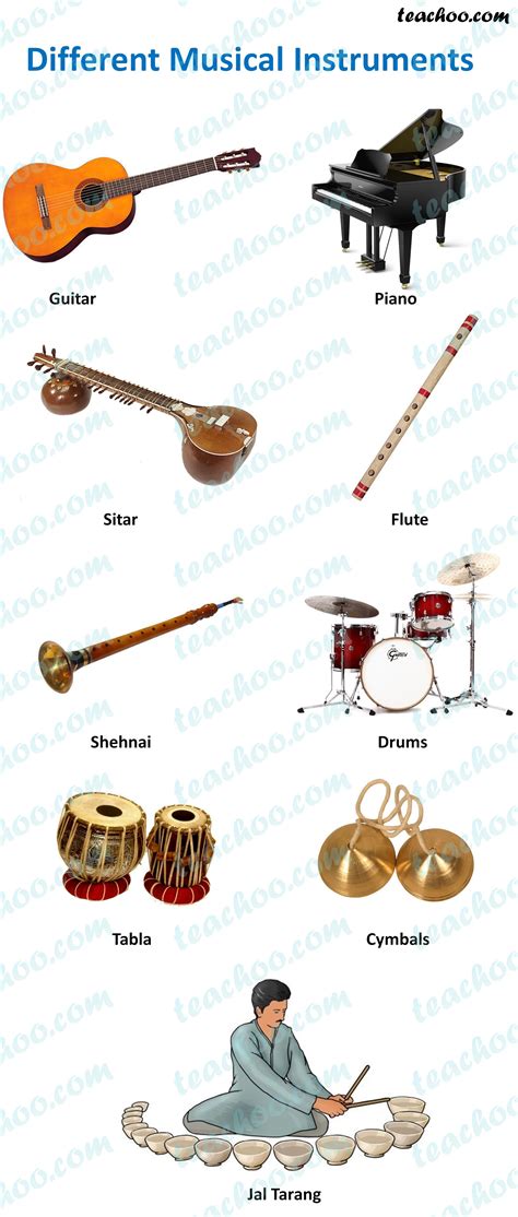 Different Musical Instruments