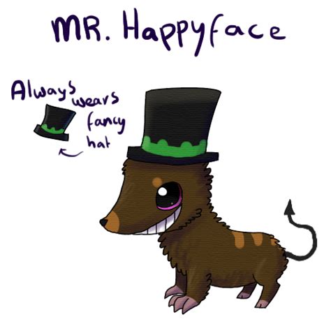 Mr Happyface Ref Sheet By Leensor On Deviantart