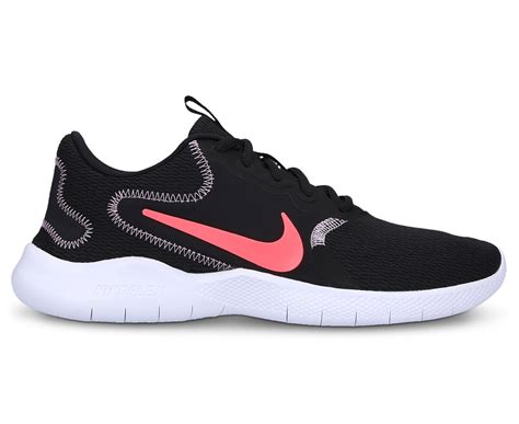 Nike Women S Flex Experience Run 9 Trainers Black Crimson Pink White