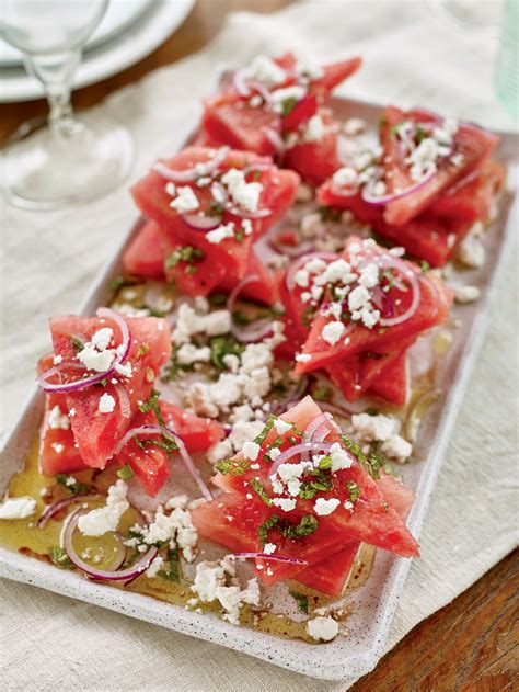 Herbed Watermelon Salad With Fresh Goat Cheese New England Today