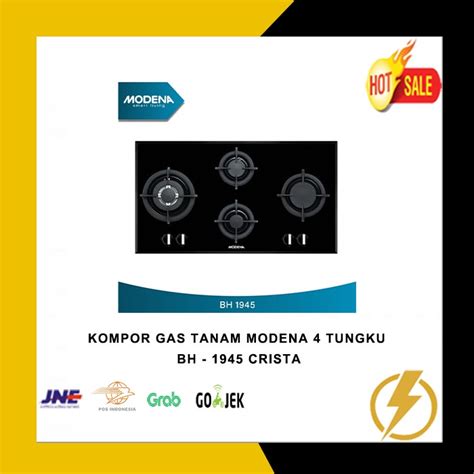 Jual KOMPOR GAS TANAM MODENA 4 TUNGKU BH 1945 CRISTA Shopee Indonesia