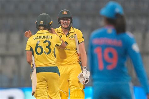 IND W Vs AUS W 1st ODI In Photos India Lose Despite Posting Record