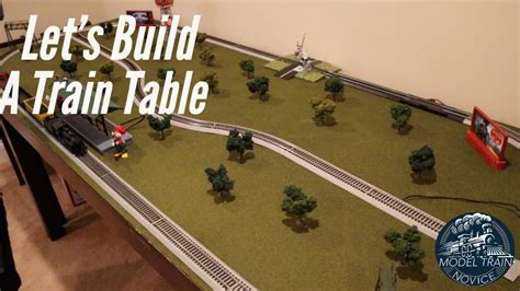 We Setup Our Very First Ho Scale Model Train Table Building Layout