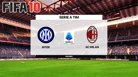 Fifa Inter Milan Vs Ac Milan Gameplay Ps Hd Rpcs