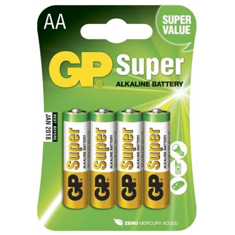 X Lr Aa Alkaline Batteri V Gp Battery