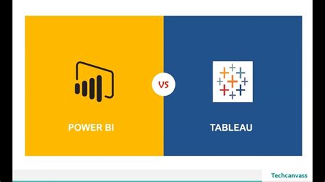 Power Bi Vs Tableau Data Visualization Tools Techcanvass Youtube