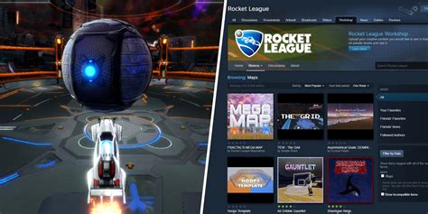 Cómo descargar y jugar mapas de Rocket League Workshop Play Trucos