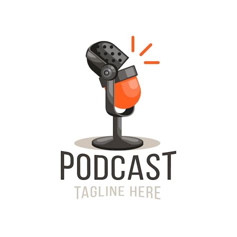 Podcast Logo Png Vectors And Illustrations For Free Download Freepik