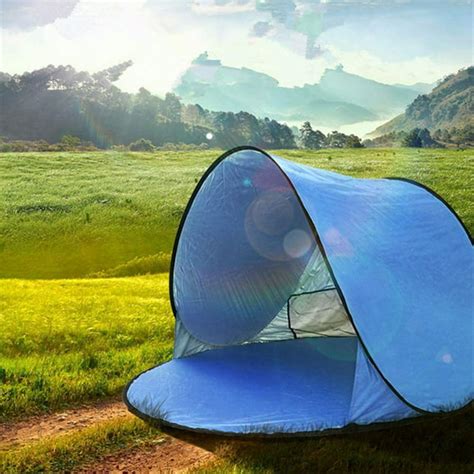 iMeshbean Outdoor Easy Pop Up 2-3 Person Beach Shade Tent Sun Shelter with Carry Bag - Walmart ...