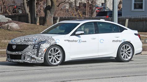 Redesigned Cadillac Ct5 V Blackwing Spotted For First