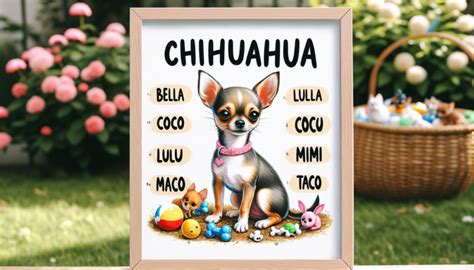 Unique Female Chihuahua Names - Chihuahua Joy