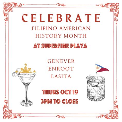 Filipino Celebration — Superfine Playa