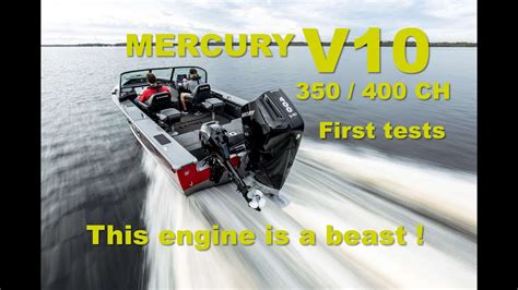 Mercury Verado V10 350 400 Hp This Outboard Engine Is A Beast YouTube