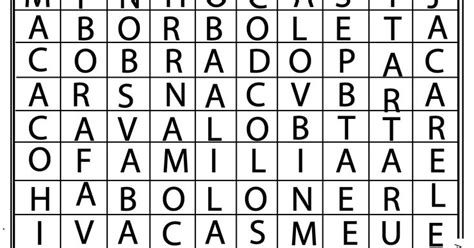 Atividade Pronta Ca A Palavras Words Word Search Puzzle Periodic