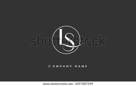 Ls Sl Alphabets Letters Logo Monogram Stock Vector Royalty Free