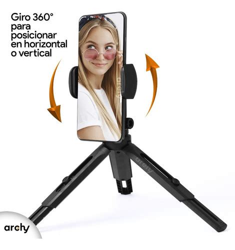 Archy Tripie Para Celular Soporte 360º 4 Niveles Universal Meses sin