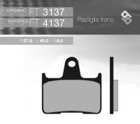 Итальянские тормозные органические колодки BRENTA FT 3137 на SUZUKI ...