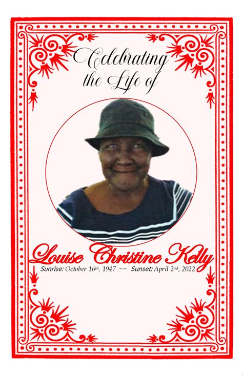 The Thanksgiving Service for the... - Jenkins Funeral Home