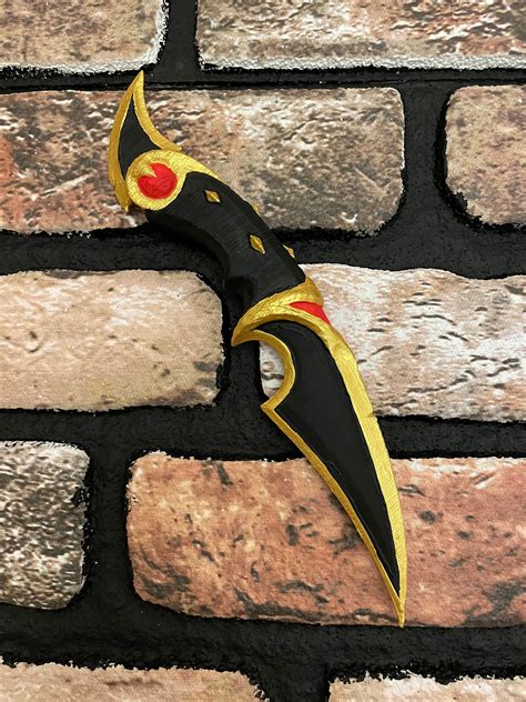 Valorant Ruin Dagger Karambit Knife Valorant Gift Valorant Etsy