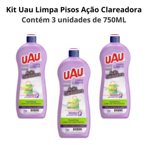 Kit Limpa Pisos Uau Ação Clareadora Ingleza Original MercadoLivre