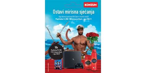 Old Spice Nagradna Igra U Konzumu Za Playstation Konzole Sve