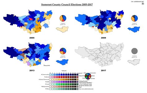 Somerset County Council Elections 2005-2017 by AJRElectionMaps on DeviantArt