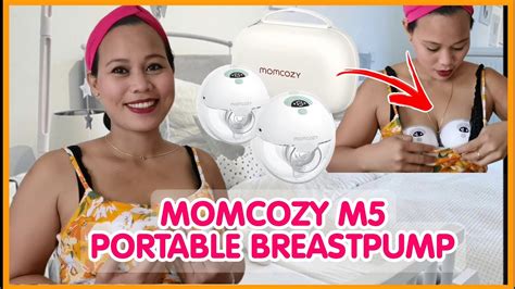 MOMCOZY M5 WEARABLE BREAST PUMP HONEST REVIEW UNBOXING YouTube