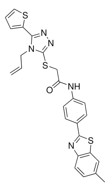 2 4 Allyl 5 2 Thienyl 4h 124 Triazol 3 Yl Sulfanyl N 4 6