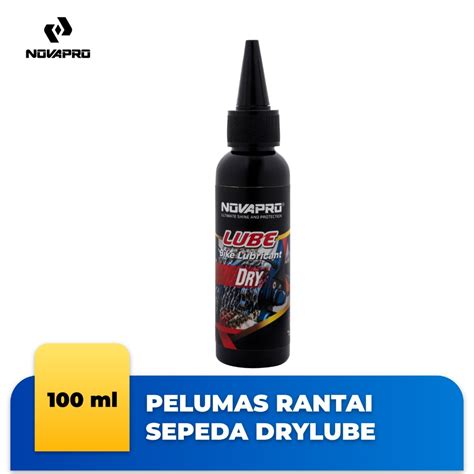 Jual NOVAPRO Pelumas Rantai Sepeda Tipe Kering Dry Lube 100 ML Shopee