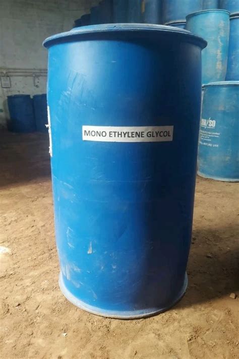 Industrial Grade Mono Ethylene Glycol 230 Kg Drum 99 At Best Price