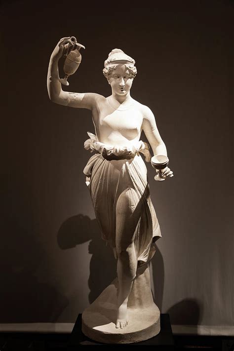 Statue Of Hebe Famous Ancient Sculpture By Antonio Canova 1796