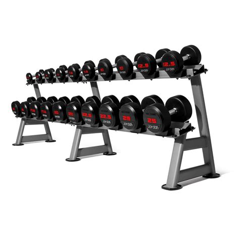 Dumbbell Storage Rack 10 Pair Dumbbells J P Lennard Ltd