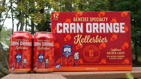 Genesee Brewery Releasing Fall Beer Cran Orange Kellerbier