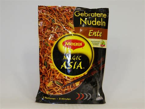 Testberichte Maggi Magic Asia Gebratene Nudeln Ente Kjero