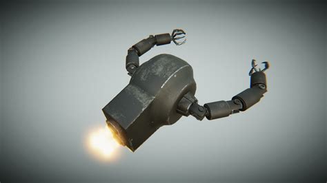 Fly Robot 3d Model Cgtrader