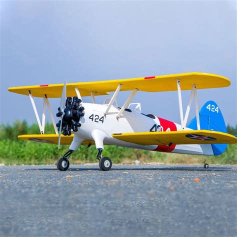 RC Plane PT 17 Stearman ARF Large Electric Gasoline Power Biplane