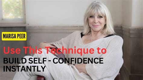 Unlock Unshakeable Confidence Marisa Peers Powerful Technique For Instant Self Confidence