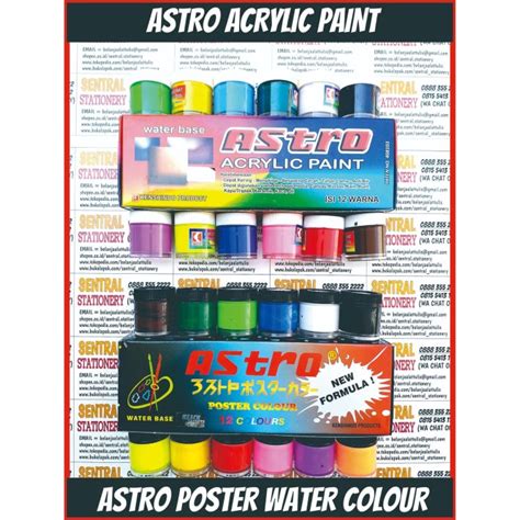 Jual Astro Asturo Cat Air Akrilik Spotlight Acrylic Paint 20 Cc 12