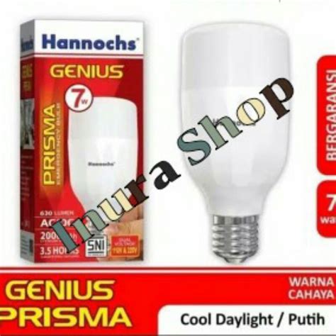 Jual Hannochs Emergency Genius Prisma 7 Watt Shopee Indonesia