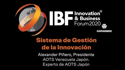 Sistema de Gestión de la Innovación ISO 56000 2020 COPARMEX y AOTS