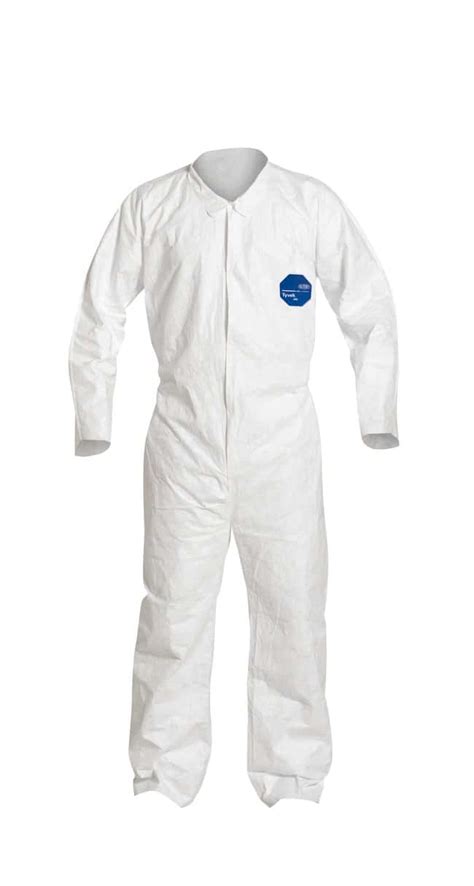 Dupont Tyvek 400 Comfort Fit Design Disposable Coverall With Collar