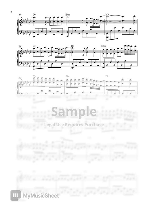 Alan Walker Faded Piano Sheet Sheets By Pianella Piano