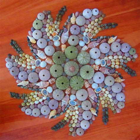 Kaleidoscope Shell Treasures Sea Crafts Sea Glass Crafts Diy And