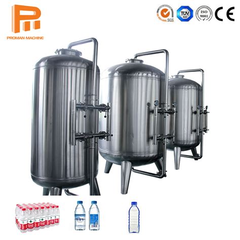 Automatic Ro Water Filter Processing Equipment Bottle Mineral Pure